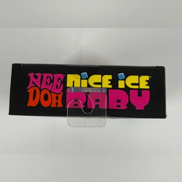 NeeDoh Nice Ice Baby 4 pack, Set of Four Nee Doh Mini Nice Cube Pink Blue Purple - Picture 5 of 5